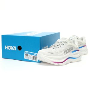 2025 HOKA One One Bondi 9 “White Blue Purple” shoes 1162012/CYWH