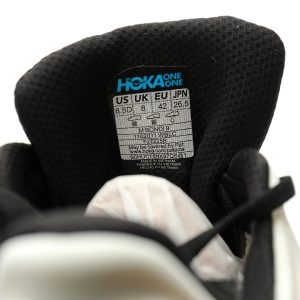 Hoka ONE ONE Bondi 9 Low “white black” Men's and women's running shoes