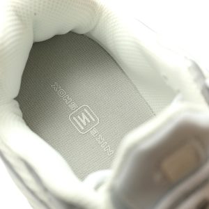 Nike Shox TLX “white silver” Men's and women's sports shoes