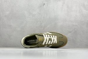 Adidas Originals Samba OG Crochet Pack “green white” Men's and women's shoes