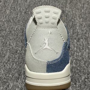 Nike Air Jordan 4 Retro SE Men's & Women's Basketball Shoes - Worn Blue Denim