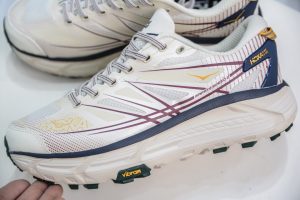 HOKA ONE ONE Mafate Speed 2 - Off-White, Burgundy, Blue | Men's & Women's Trail Running Shoes