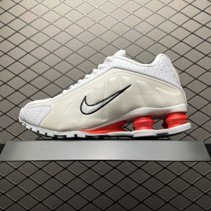 Nike Shox OG R4 Retro 'Milk White Red' - Men's & Women's Shoes (2025)