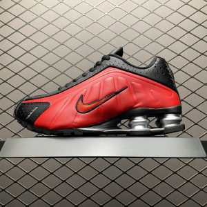 Nike Shox R4 Retro 'Red and Black' Athletic Shoes - Men's & Women's