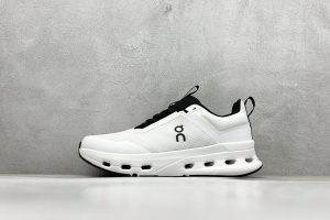​​ON Running Cloudnova X White Black - Men's & Women's Lightweight Running Shoes​​