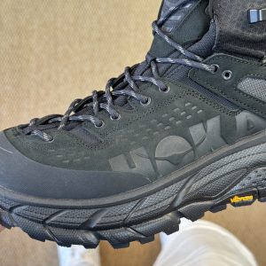 ​​HOKA ONE ONE Men's Tor Ultra High Black Hiking Boots – Waterproof, Lightweight Outdoor Trail Running Shoes​​