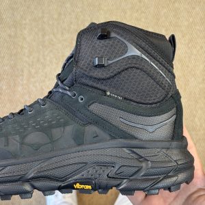 ​​HOKA ONE ONE Men's Tor Ultra High Black Hiking Boots – Waterproof, Lightweight Outdoor Trail Running Shoes​​