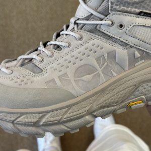 ​​HOKA ONE ONE Tor Ultra High Khaki Hiking Boots for Men – Waterproof & Lightweight​​