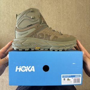 ​​HOKA ONE ONE Tor Ultra High Dark Green Hiking Boots for Men – Waterproof & Lightweight​​