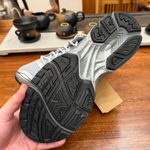 ASICS Gel Kayano 14 Silver/Black Men's & Women's Cushioned Running Shoes - Lightweight & Stable for Daily Training & Casual Wear