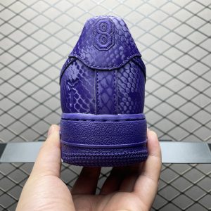 Nike Air Force 1 '07 Low Kobe Forever - Snake Print Purple Unisex Basketball Sneakers Nike Air Force 1 '07 Low Kobe Forever - Snake Print Purple Unisex Basketball Sneakers