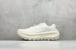 ASICS Traduco Max 4 Cream White Men's & Women's Lightweight Running Shoes with Thick Sole - Cushioned & Responsive for Daily Training