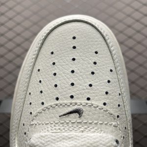 Nike Air Force 1’07 Low Leather White Grey Men's & Women's Classic Low-Top Sneakers - Casual & Stylish for Daily Wear