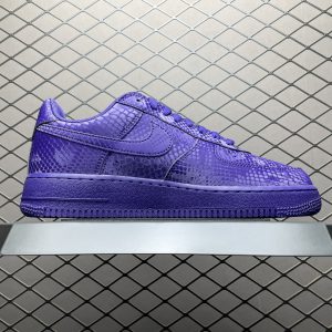 Nike Air Force 1 '07 Low Kobe Forever - Snake Print Purple Unisex Basketball Sneakers Nike Air Force 1 '07 Low Kobe Forever - Snake Print Purple Unisex Basketball Sneakers