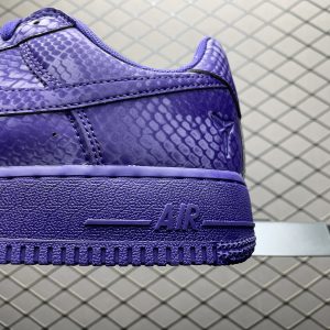 Nike Air Force 1 '07 Low Kobe Forever - Snake Print Purple Unisex Basketball Sneakers Nike Air Force 1 '07 Low Kobe Forever - Snake Print Purple Unisex Basketball Sneakers