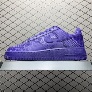 Nike Air Force 1 '07 Low Kobe Forever - Snake Print Purple Unisex Basketball Sneakers Nike Air Force 1 '07 Low Kobe Forever - Snake Print Purple Unisex Basketball Sneakers