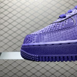 Nike Air Force 1 '07 Low Kobe Forever - Snake Print Purple Unisex Basketball Sneakers Nike Air Force 1 '07 Low Kobe Forever - Snake Print Purple Unisex Basketball Sneakers