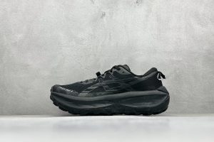ASICS Traduco Max 4 Black Men's & Women's Lightweight Running Shoes with Thick Sole - Cushioned & Responsive for Daily Training